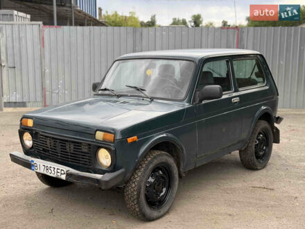 Зеленый ВАЗ 21214, объемом двигателя 1.69 л и пробегом 105 тыс. км за 2000 $, фото 1 на Automoto.ua