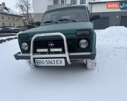 Зеленый ВАЗ 21214, объемом двигателя 1.7 л и пробегом 166 тыс. км за 4600 $, фото 1 на Automoto.ua