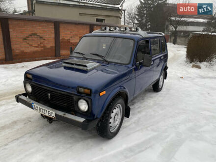 Синий ВАЗ 2131 Нива, объемом двигателя 1.77 л и пробегом 200 тыс. км за 2650 $, фото 1 на Automoto.ua