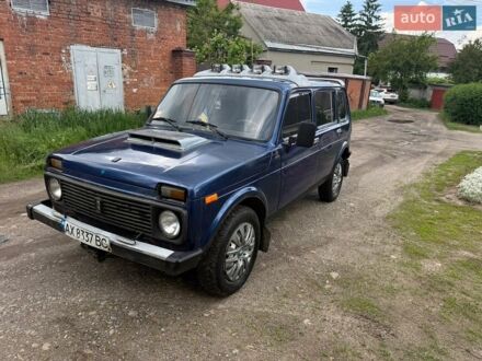 Синий ВАЗ 2131 Нива, объемом двигателя 1.77 л и пробегом 250 тыс. км за 2150 $, фото 1 на Automoto.ua
