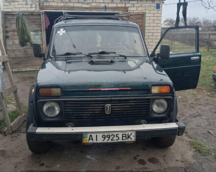 Зеленый ВАЗ 2131 Нива, объемом двигателя 1.7 л и пробегом 123 тыс. км за 2895 $, фото 1 на Automoto.ua