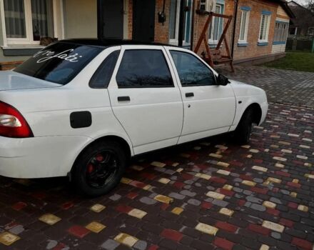 Белый ВАЗ 2170 Priora, объемом двигателя 1.6 л и пробегом 260 тыс. км за 1750 $, фото 6 на Automoto.ua