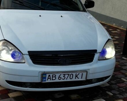 Белый ВАЗ 2170 Priora, объемом двигателя 1.6 л и пробегом 260 тыс. км за 1750 $, фото 4 на Automoto.ua