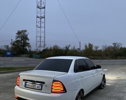 Белый ВАЗ 2170 Priora, объемом двигателя 1.6 л и пробегом 230 тыс. км за 4500 $, фото 4 на Automoto.ua