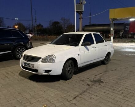 Белый ВАЗ 2170 Priora, объемом двигателя 1.6 л и пробегом 223 тыс. км за 1900 $, фото 4 на Automoto.ua