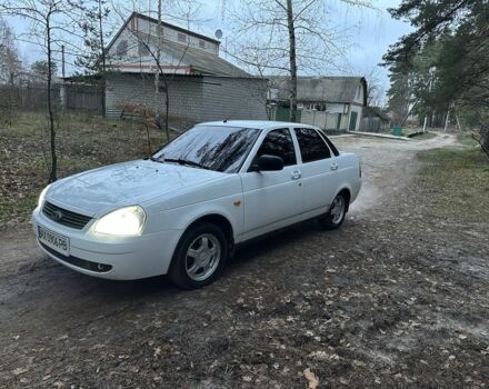 Белый ВАЗ 2170 Priora, объемом двигателя 1.6 л и пробегом 145 тыс. км за 3100 $, фото 4 на Automoto.ua