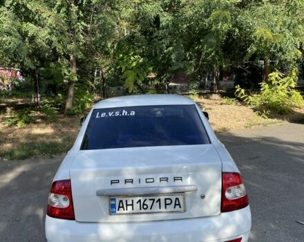 Белый ВАЗ 2170 Priora, объемом двигателя 1.6 л и пробегом 175 тыс. км за 3100 $, фото 4 на Automoto.ua