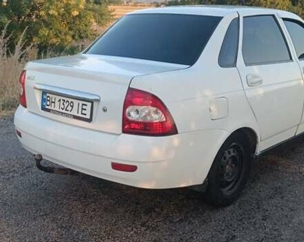 Белый ВАЗ 2170 Priora, объемом двигателя 1.6 л и пробегом 174 тыс. км за 2600 $, фото 4 на Automoto.ua