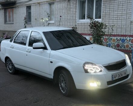 Белый ВАЗ 2170 Priora, объемом двигателя 1.6 л и пробегом 120 тыс. км за 4500 $, фото 1 на Automoto.ua