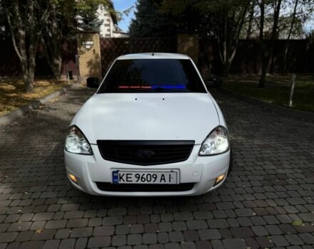 Белый ВАЗ 2170 Priora, объемом двигателя 1.6 л и пробегом 180 тыс. км за 3300 $, фото 5 на Automoto.ua
