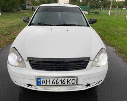 Белый ВАЗ 2170 Priora, объемом двигателя 1.6 л и пробегом 240 тыс. км за 2300 $, фото 1 на Automoto.ua