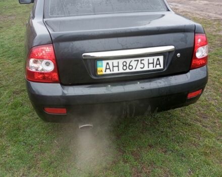 Черный ВАЗ 2170 Priora, объемом двигателя 1.6 л и пробегом 173 тыс. км за 2500 $, фото 3 на Automoto.ua