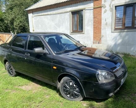 Чорний ВАЗ 2170 Priora, об'ємом двигуна 1.6 л та пробігом 216 тис. км за 2100 $, фото 1 на Automoto.ua