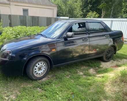 Чорний ВАЗ 2170 Priora, об'ємом двигуна 1.6 л та пробігом 216 тис. км за 2100 $, фото 2 на Automoto.ua