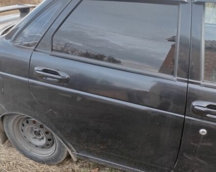 Чорний ВАЗ 2170 Priora, об'ємом двигуна 1.6 л та пробігом 390 тис. км за 1309 $, фото 2 на Automoto.ua