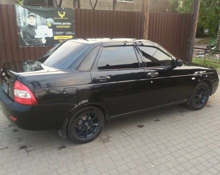 Чорний ВАЗ 2170 Priora, об'ємом двигуна 1.6 л та пробігом 140 тис. км за 3400 $, фото 2 на Automoto.ua