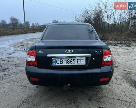 Черный ВАЗ 2170 Priora, объемом двигателя 1.6 л и пробегом 200 тыс. км за 2500 $, фото 8 на Automoto.ua