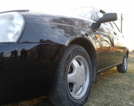 Черный ВАЗ 2170 Priora, объемом двигателя 1.6 л и пробегом 279 тыс. км за 2750 $, фото 5 на Automoto.ua