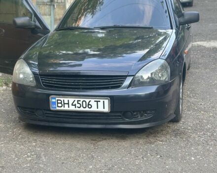 Черный ВАЗ 2170 Priora, объемом двигателя 1.6 л и пробегом 145 тыс. км за 2850 $, фото 12 на Automoto.ua
