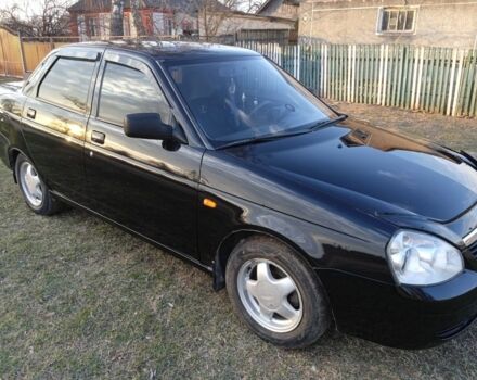 Черный ВАЗ 2170 Priora, объемом двигателя 1.6 л и пробегом 279 тыс. км за 2750 $, фото 2 на Automoto.ua