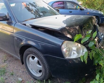 Чорний ВАЗ 2170 Priora, об'ємом двигуна 1.6 л та пробігом 100 тис. км за 1500 $, фото 6 на Automoto.ua