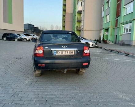 Чорний ВАЗ 2170 Priora, об'ємом двигуна 1.6 л та пробігом 250 тис. км за 1650 $, фото 1 на Automoto.ua