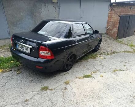 Черный ВАЗ 2170 Priora, объемом двигателя 1.6 л и пробегом 255 тыс. км за 1700 $, фото 2 на Automoto.ua