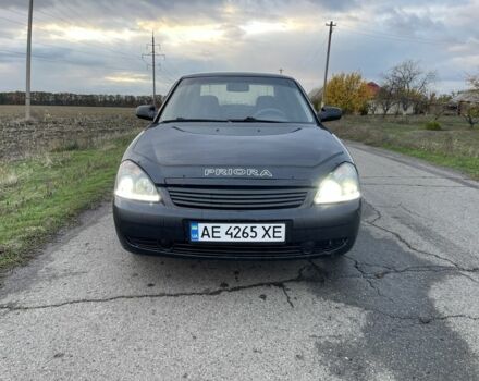 Черный ВАЗ 2170 Priora, объемом двигателя 1.6 л и пробегом 157 тыс. км за 1750 $, фото 7 на Automoto.ua