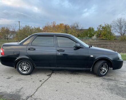 Черный ВАЗ 2170 Priora, объемом двигателя 1.6 л и пробегом 157 тыс. км за 1750 $, фото 1 на Automoto.ua