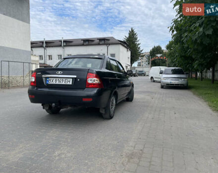 Черный ВАЗ 2170 Priora, объемом двигателя 1.6 л и пробегом 239 тыс. км за 1750 $, фото 8 на Automoto.ua