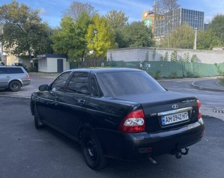 Черный ВАЗ 2170 Priora, объемом двигателя 1.6 л и пробегом 230 тыс. км за 1699 $, фото 6 на Automoto.ua