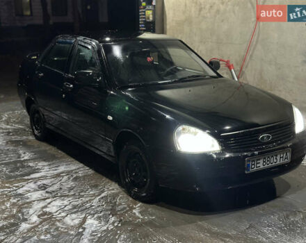 Черный ВАЗ 2170 Priora, объемом двигателя 1.6 л и пробегом 280 тыс. км за 1750 $, фото 7 на Automoto.ua