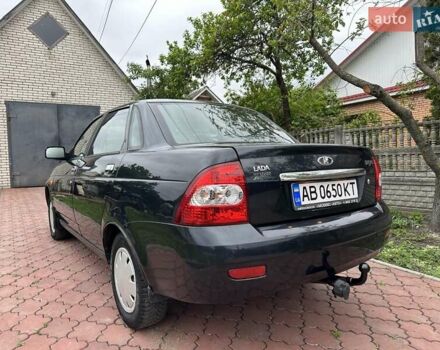 Черный ВАЗ 2170 Priora, объемом двигателя 1.6 л и пробегом 234 тыс. км за 2699 $, фото 4 на Automoto.ua