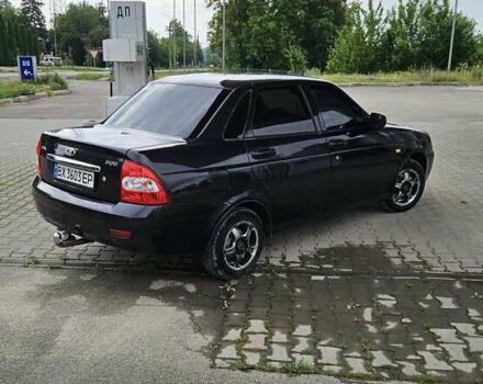 Чорний ВАЗ 2170 Priora, об'ємом двигуна 1.6 л та пробігом 200 тис. км за 1850 $, фото 4 на Automoto.ua