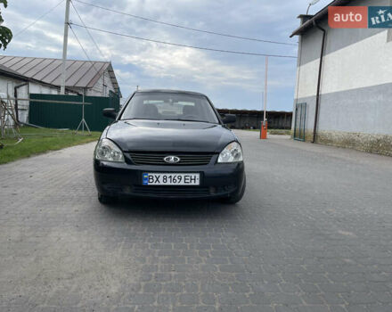 Черный ВАЗ 2170 Priora, объемом двигателя 1.6 л и пробегом 239 тыс. км за 1750 $, фото 1 на Automoto.ua