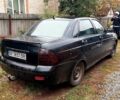 Черный ВАЗ 2170 Priora, объемом двигателя 1.6 л и пробегом 300 тыс. км за 2000 $, фото 1 на Automoto.ua