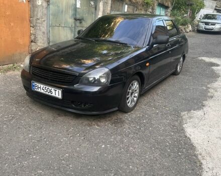 Черный ВАЗ 2170 Priora, объемом двигателя 1.6 л и пробегом 145 тыс. км за 2850 $, фото 4 на Automoto.ua