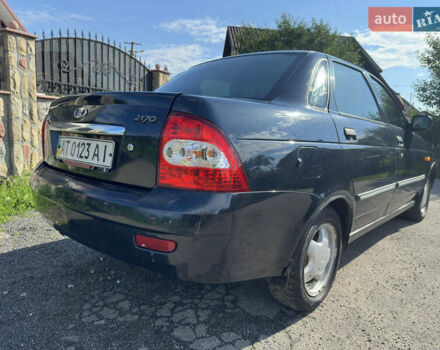 Черный ВАЗ 2170 Priora, объемом двигателя 1.6 л и пробегом 164 тыс. км за 2699 $, фото 2 на Automoto.ua