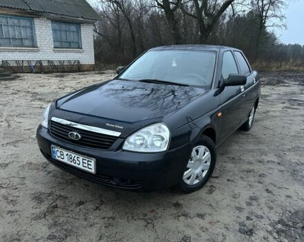 Черный ВАЗ 2170 Priora, объемом двигателя 1.6 л и пробегом 200 тыс. км за 2500 $, фото 4 на Automoto.ua