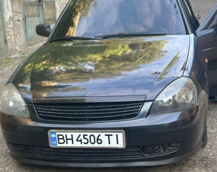 Черный ВАЗ 2170 Priora, объемом двигателя 1.6 л и пробегом 145 тыс. км за 2850 $, фото 10 на Automoto.ua