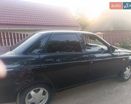 Черный ВАЗ 2170 Priora, объемом двигателя 1.6 л и пробегом 127 тыс. км за 1950 $, фото 4 на Automoto.ua