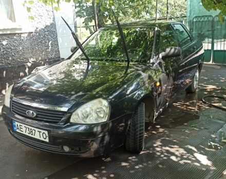 Чорний ВАЗ 2170 Priora, об'ємом двигуна 1.6 л та пробігом 300 тис. км за 1800 $, фото 5 на Automoto.ua