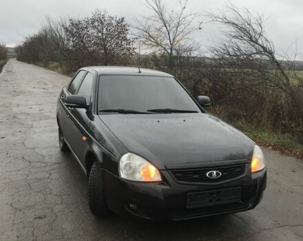 Черный ВАЗ 2170 Priora, объемом двигателя 1.6 л и пробегом 148 тыс. км за 3600 $, фото 2 на Automoto.ua