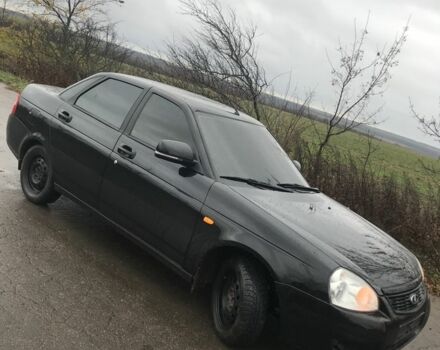 Черный ВАЗ 2170 Priora, объемом двигателя 1.6 л и пробегом 148 тыс. км за 3600 $, фото 3 на Automoto.ua