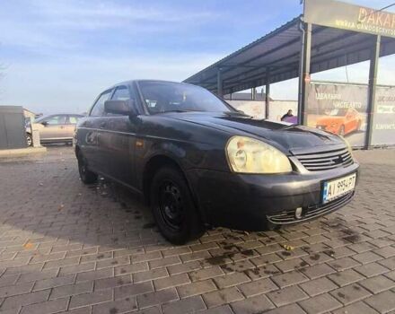 Черный ВАЗ 2170 Priora, объемом двигателя 1.6 л и пробегом 220 тыс. км за 2200 $, фото 1 на Automoto.ua