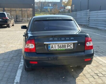 Черный ВАЗ 2170 Priora, объемом двигателя 1.6 л и пробегом 190 тыс. км за 2300 $, фото 4 на Automoto.ua