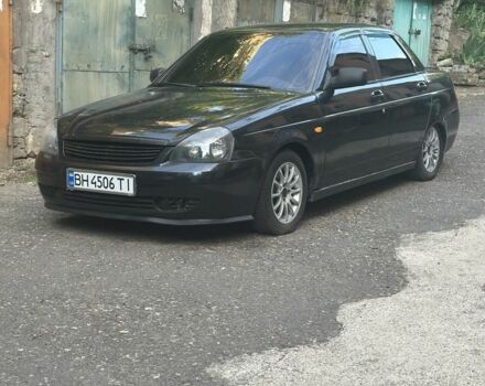 Черный ВАЗ 2170 Priora, объемом двигателя 1.6 л и пробегом 145 тыс. км за 2850 $, фото 5 на Automoto.ua