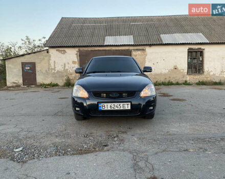 Черный ВАЗ 2170 Priora, объемом двигателя 1.6 л и пробегом 321 тыс. км за 3400 $, фото 1 на Automoto.ua