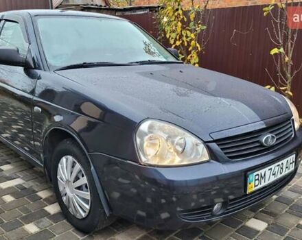 Черный ВАЗ 2170 Priora, объемом двигателя 1.6 л и пробегом 209 тыс. км за 2200 $, фото 2 на Automoto.ua