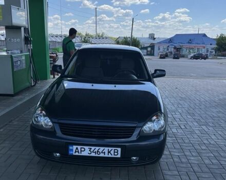 Черный ВАЗ 2170 Priora, объемом двигателя 1.6 л и пробегом 106 тыс. км за 4000 $, фото 3 на Automoto.ua